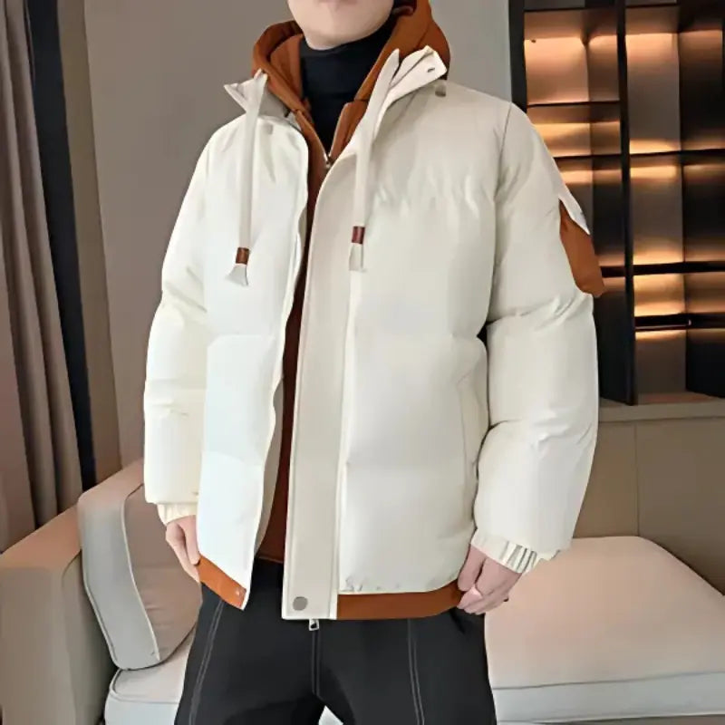 Parka kaki pour homme Boutique-parka