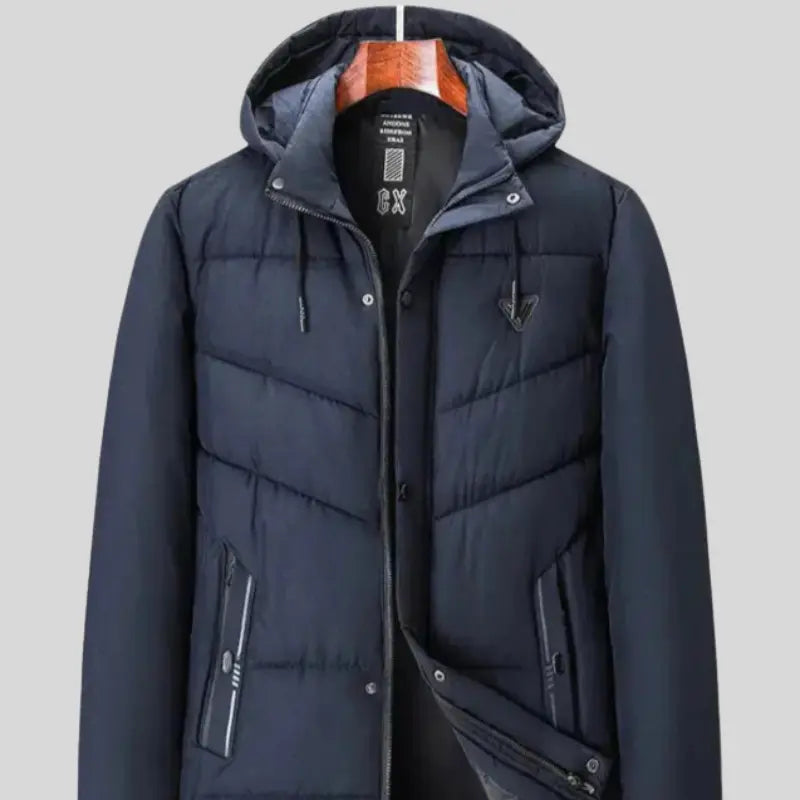 Parka bleu marine homme Boutique-parka