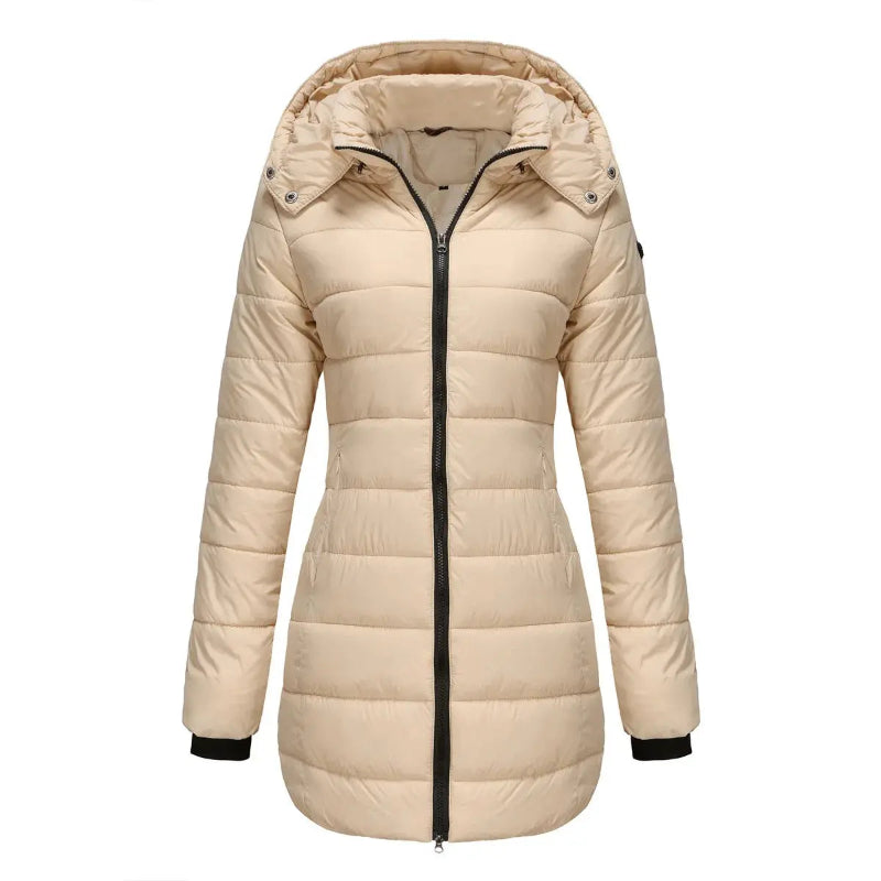Parka chaude femme imperméable avec capuche - Boutique-parka