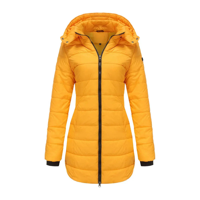 Parka chaude femme imperméable avec capuche - Boutique-parka