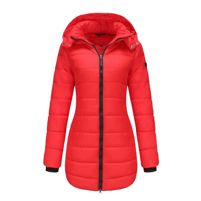Parka chaude femme imperméable avec capuche - Boutique-parka