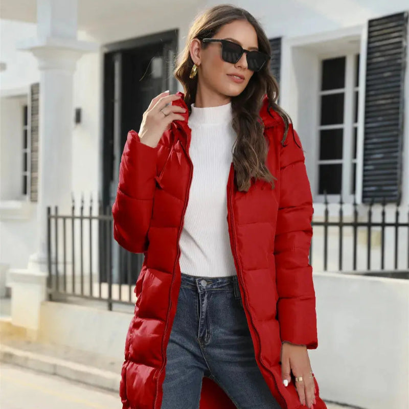 Parka chaude imperméable femme - Boutique-parka