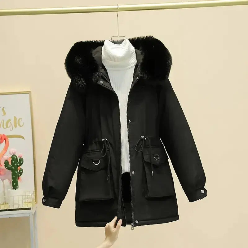 Parka femme imperméable avec capuche - Boutique-parka