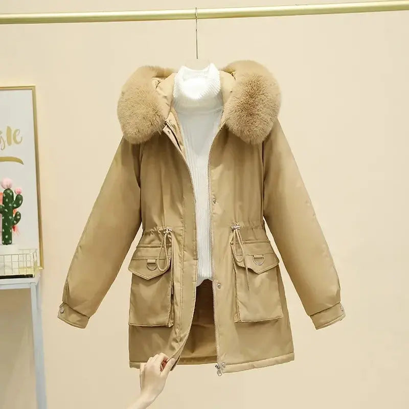 Parka femme imperméable avec capuche - Boutique-parka