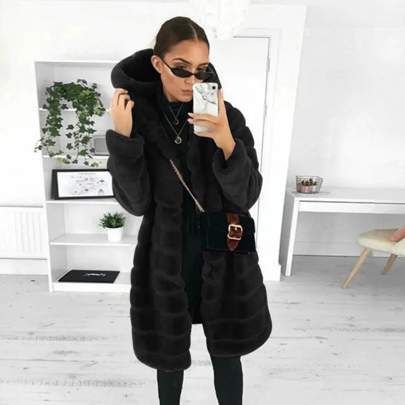 Parka fourrure capuche femme - Boutique-parka
