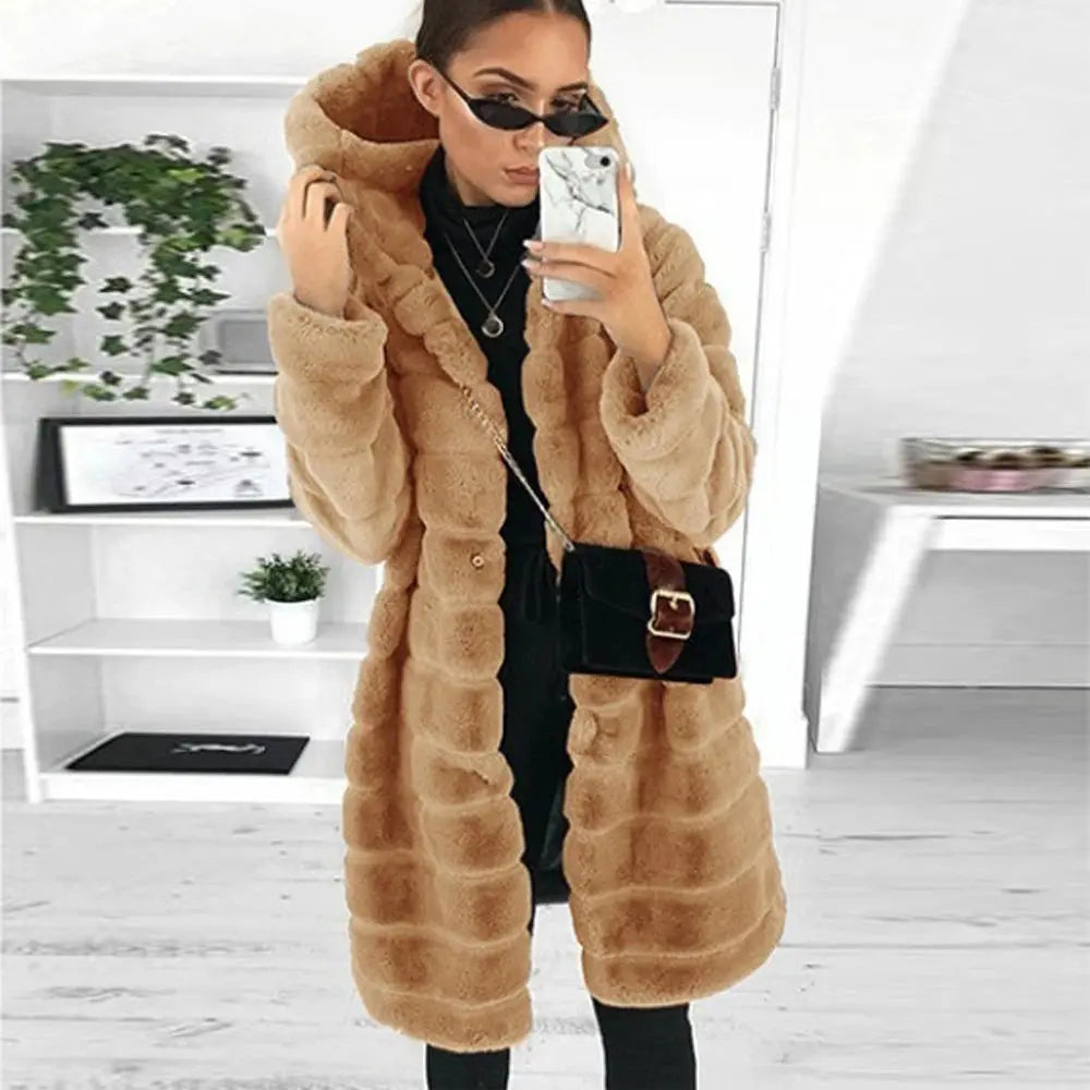 Parka fourrure capuche femme - Boutique-parka
