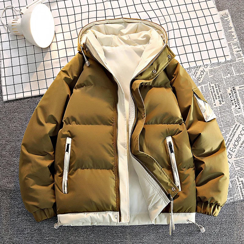 Parka kaki pour homme Boutique-parka