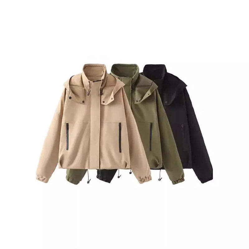 Parka noir femme Boutique-parka