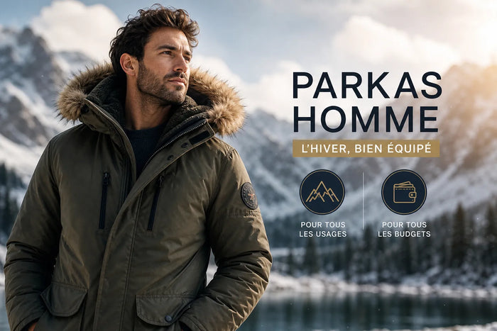 Parka homme : comparer les modèles selon son budget