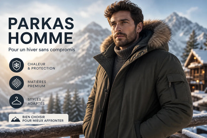 Meilleures parkas homme pour affronter l'hiver : styles, matières et conseils de choix
