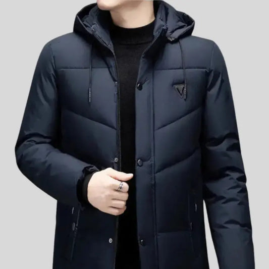 Parka bleu marine homme Boutique-parka