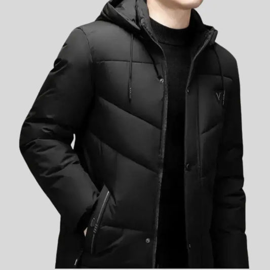 Parka noir pour homme Boutique-parka