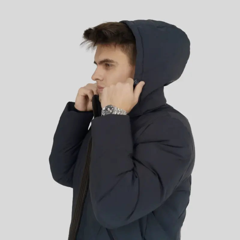 Parka noir homme Boutique-parka