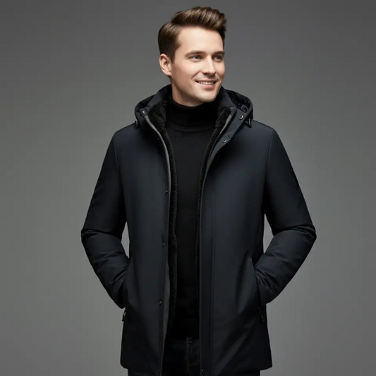Parka homme bleu marine Boutique-parka
