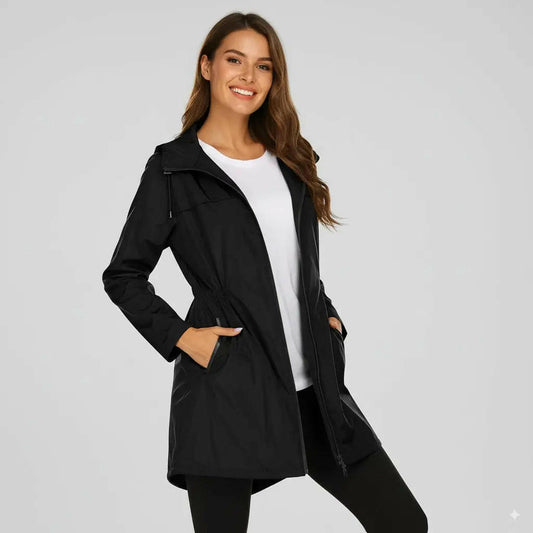 Parka Kway femme offrant confort ultime et protection contre les intempéries, design élégant et fonctionnel