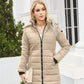 Parka chaude femme imperméable avec capuche - Boutique-parka