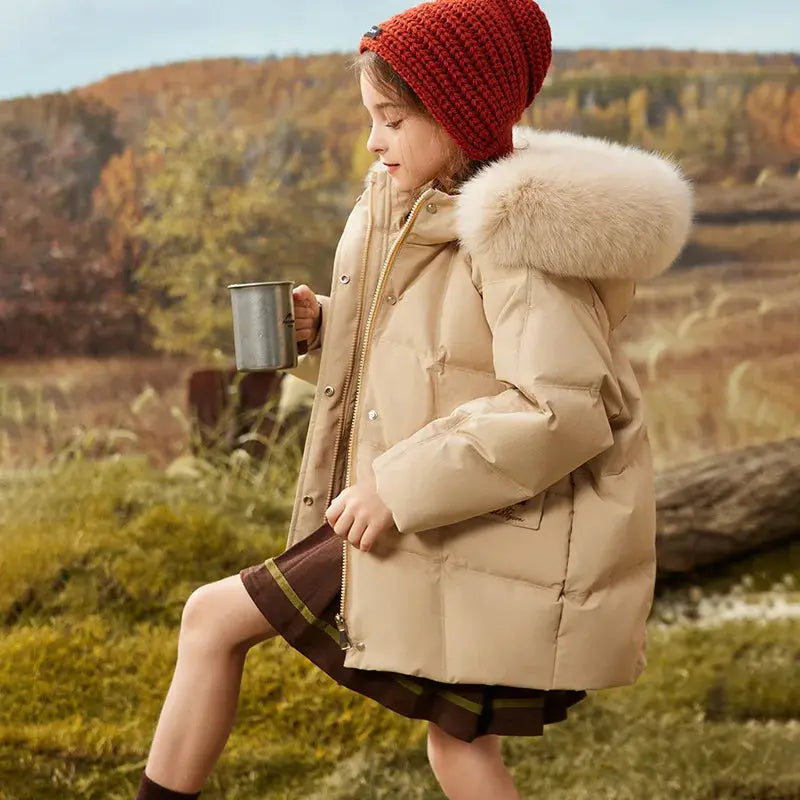 Parka fille imperméable - Boutique-parka