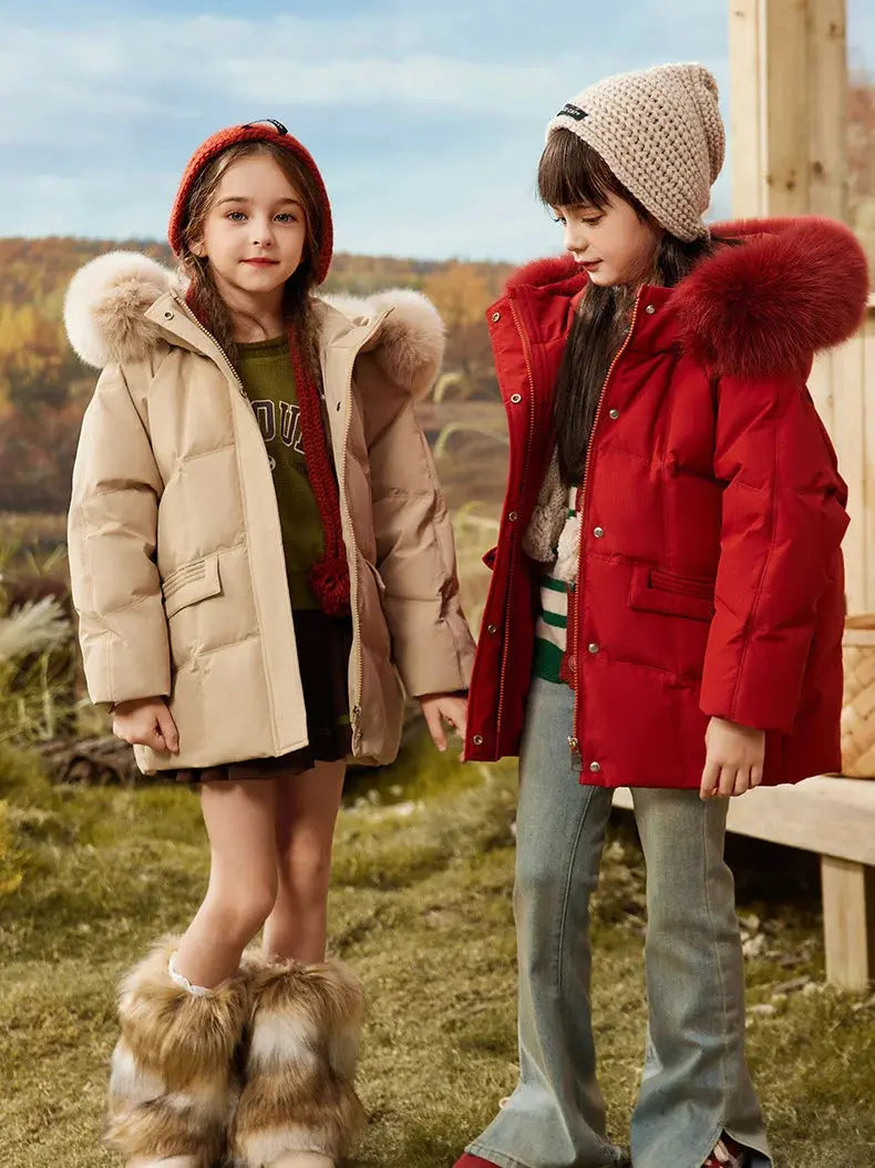Parka fille imperméable - Boutique-parka