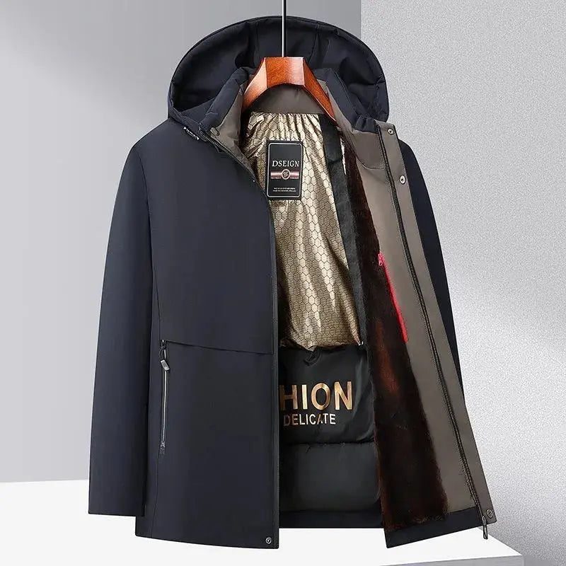 Parka homme bleu marine - Boutique-parka