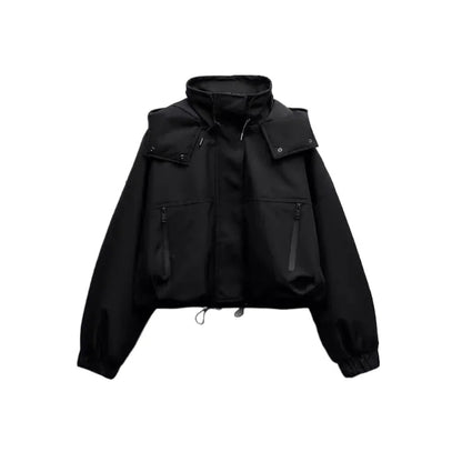 Parka noir femme Boutique-parka