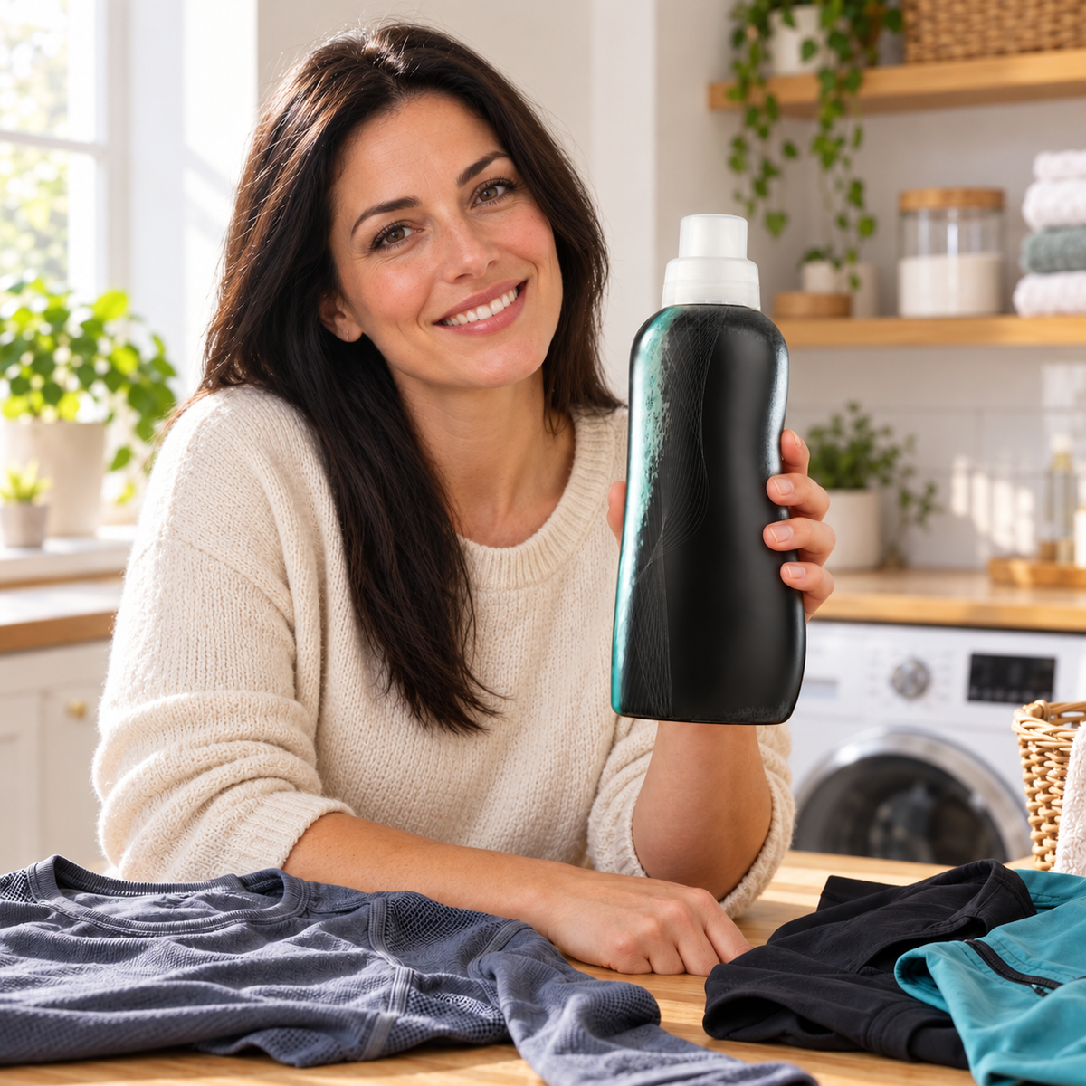 Nettoyant pour vêtements de sport – 750 ml — mise en situation