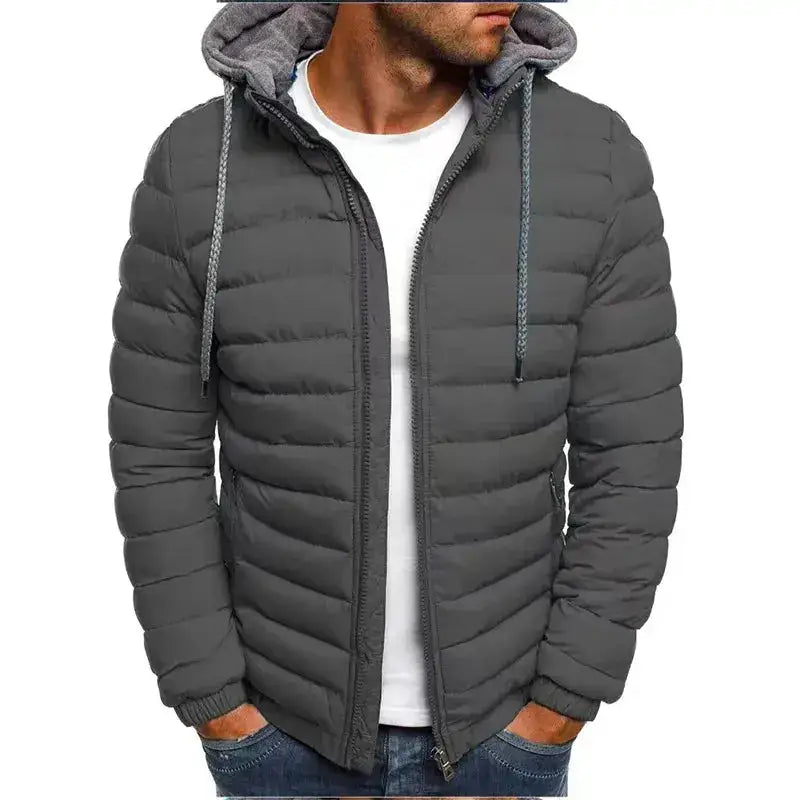 Doudoune parkas homme - Modèle Alpha, parka légère et matelassée pour un confort optimal en hiver.
