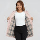 Parka femme Copenhague avec doublure à carreaux, capuche protectrice, modèle Copenhague